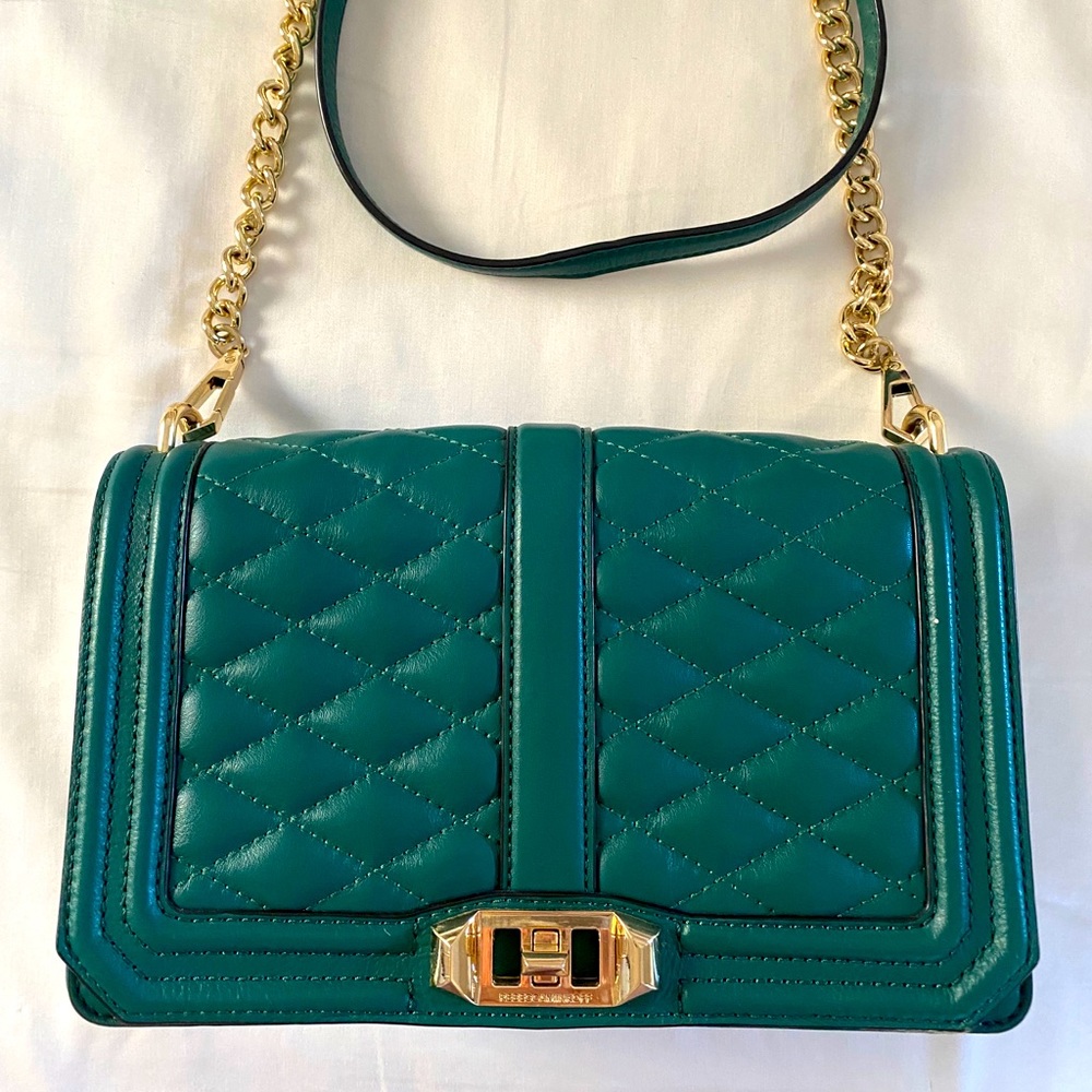 Rebecca Minkoff Quilted Love Crossbody
